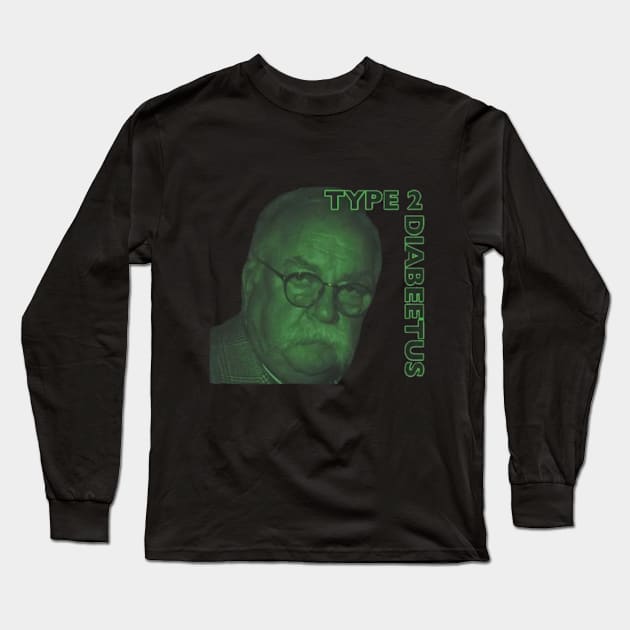 Diabeetus Long Sleeve T-Shirt by shadowNprints